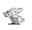Galloping hare